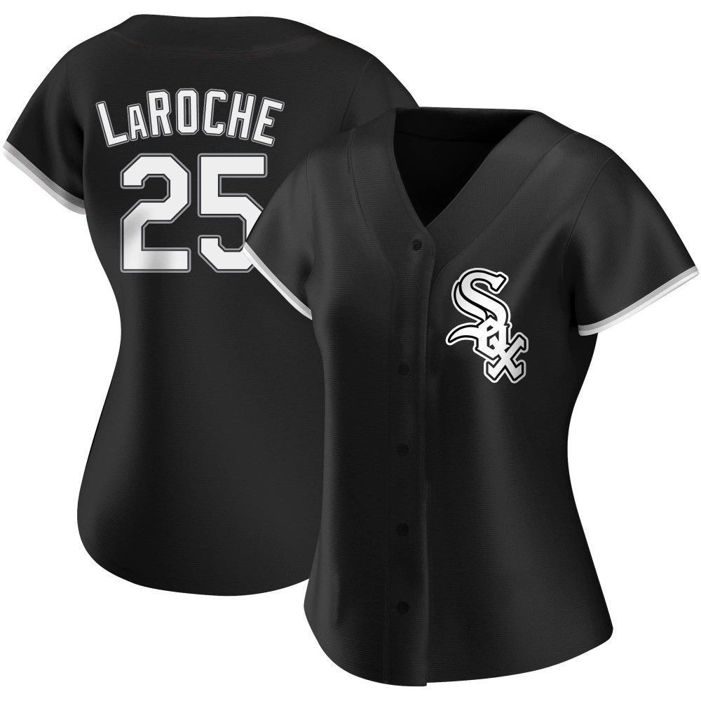 Authentic Adam LaRoche Women's Chicago White Sox Black Alternate Jersey Authentic Adam LaRoche Women's Chicago White Sox Black Alternate Jersey