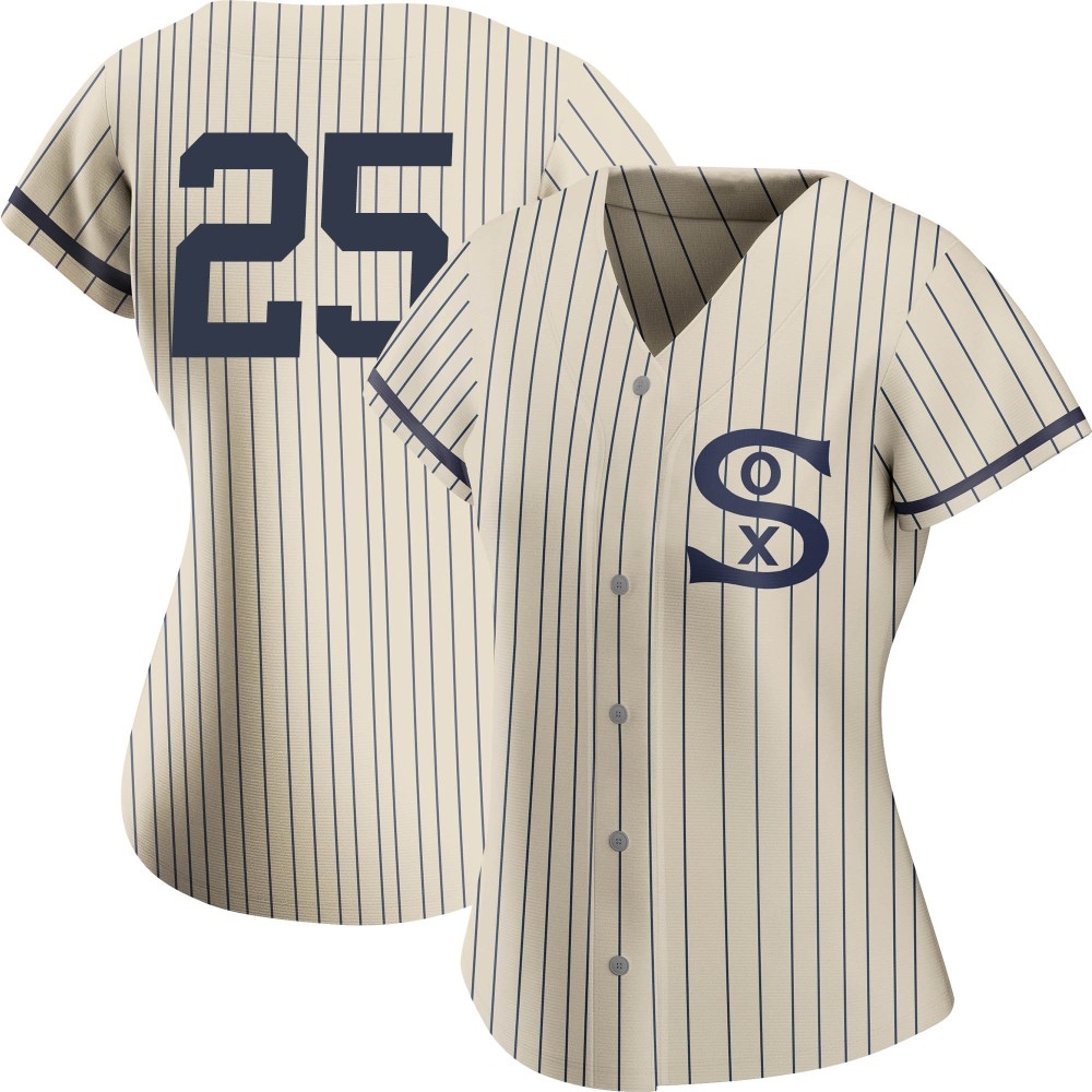 Authentic Adam LaRoche Women's Chicago White Sox Cream 2021 Field of Dreams Jersey