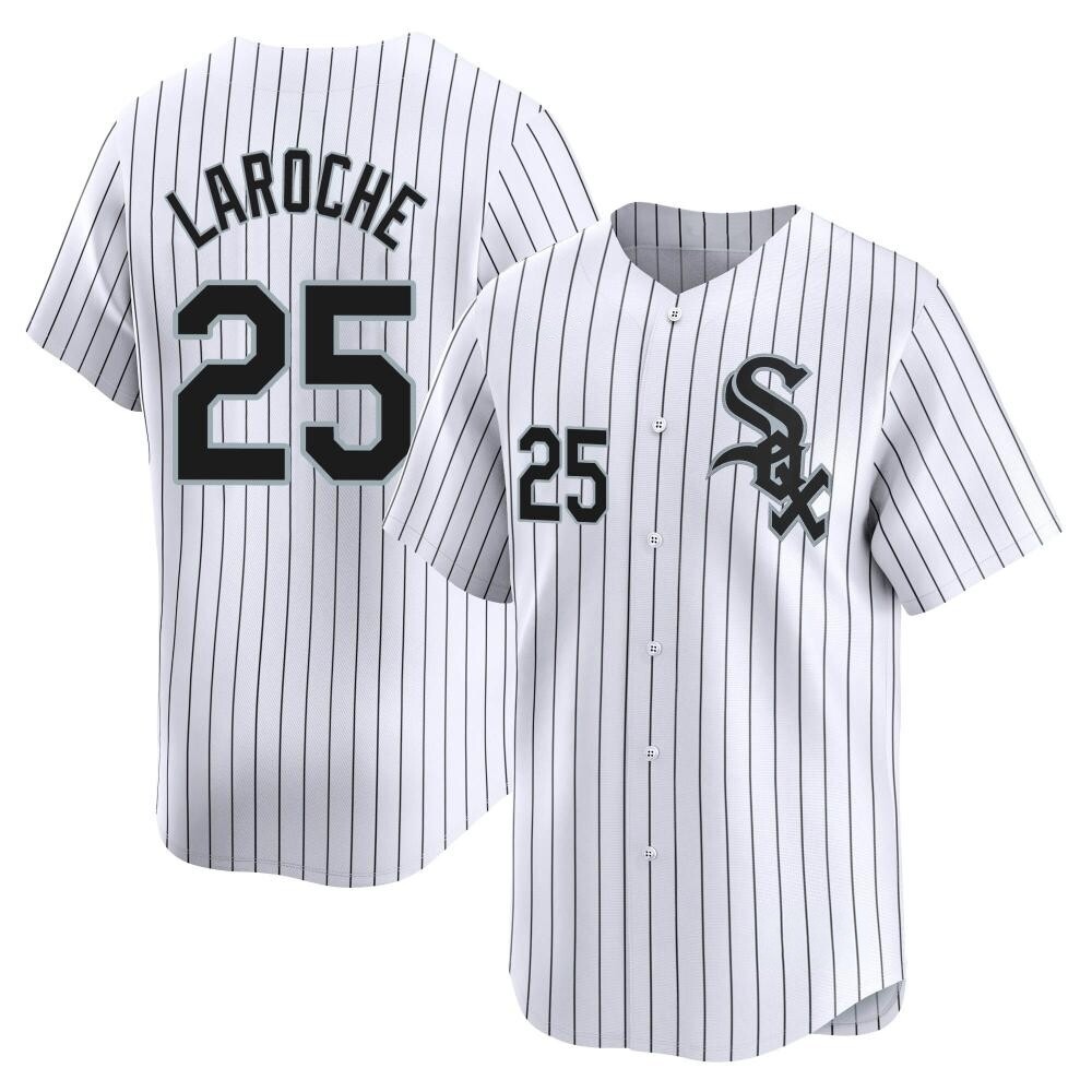 Limited Adam LaRoche Men's Chicago White Sox White Home Jersey Limited Adam LaRoche Men's Chicago White Sox White Home Jersey