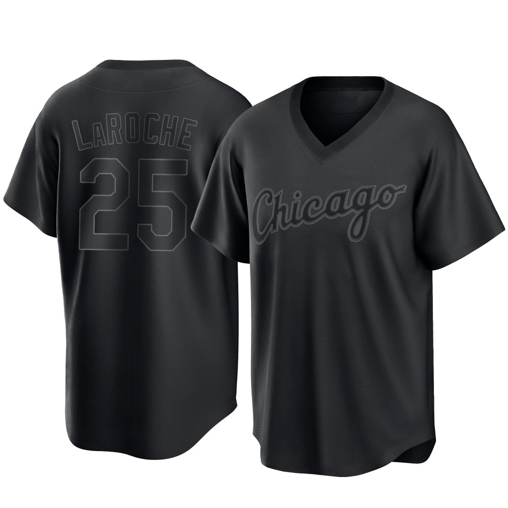 Replica Adam LaRoche Men's Chicago White Sox Black Pitch Fashion Jersey Replica Adam LaRoche Men's Chicago White Sox Black Pitch Fashion Jersey