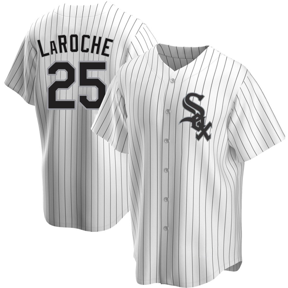 Replica Adam LaRoche Men's Chicago White Sox White Home Jersey Replica Adam LaRoche Men's Chicago White Sox White Home Jersey