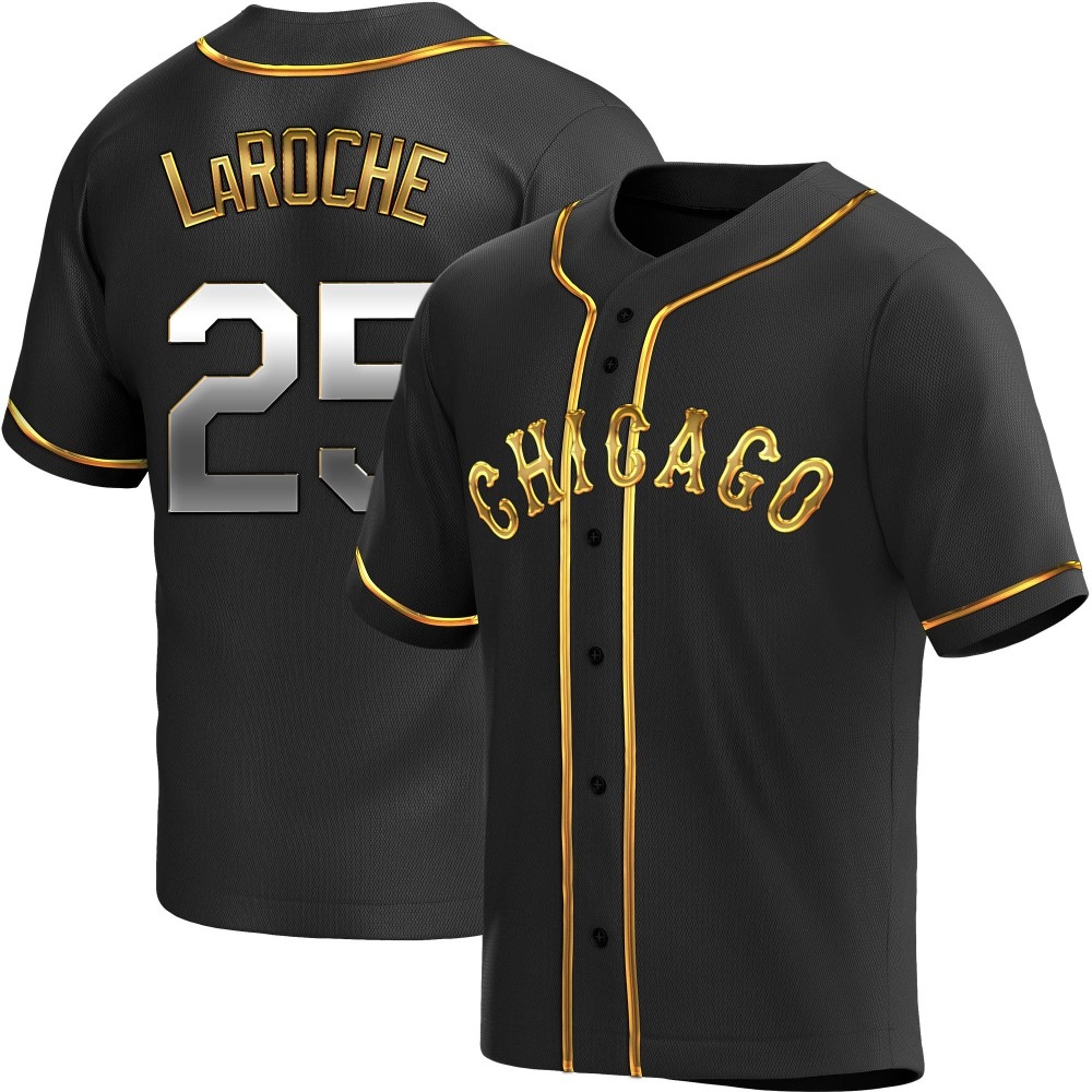 Replica Adam LaRoche Youth Chicago White Sox Black Golden Alternate Jersey Replica Adam LaRoche Youth Chicago White Sox Black Golden Alternate Jersey