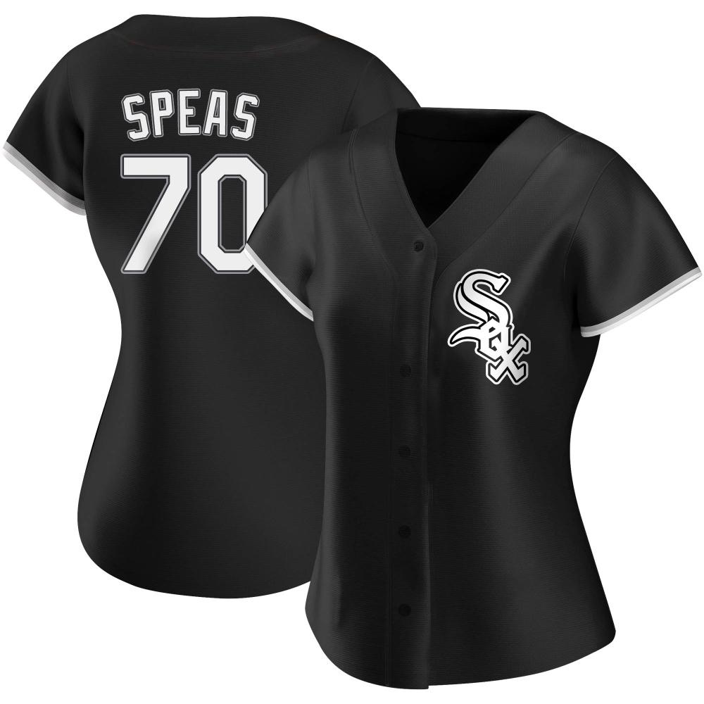Authentic Alex Speas Women's Chicago White Sox Black Alternate Jersey Authentic Alex Speas Women's Chicago White Sox Black Alternate Jersey