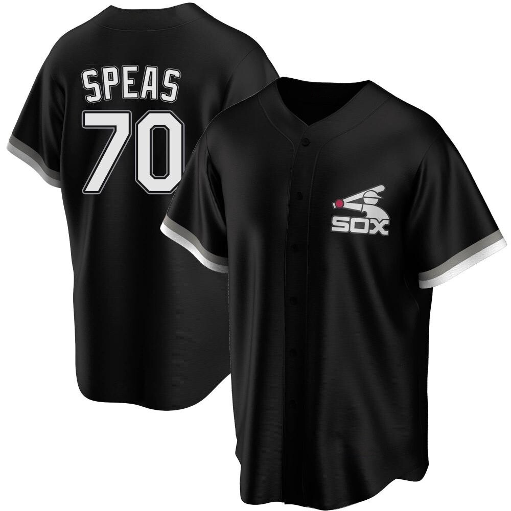 Replica Alex Speas Youth Chicago White Sox Black Spring Training Jersey Replica Alex Speas Youth Chicago White Sox Black Spring Training Jersey