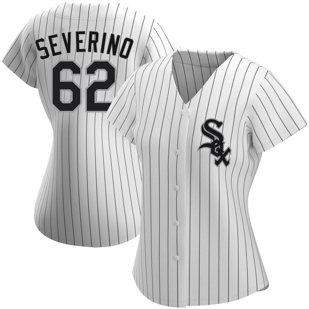 Authentic Anderson Severino Women's Chicago White Sox White Home Jersey Authentic Anderson Severino Women's Chicago White Sox White Home Jersey