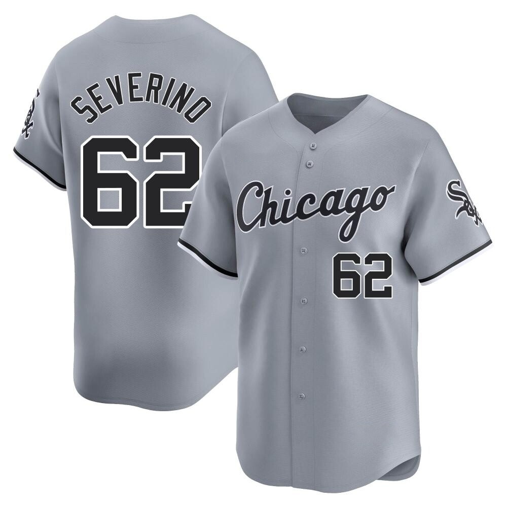 Limited Anderson Severino Youth Chicago White Sox Gray Road Jersey Limited Anderson Severino Youth Chicago White Sox Gray Road Jersey