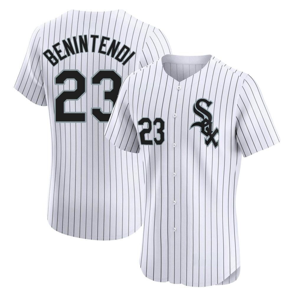 Elite Andrew Benintendi Men's Chicago White Sox White Home Jersey Elite Andrew Benintendi Men's Chicago White Sox White Home Jersey