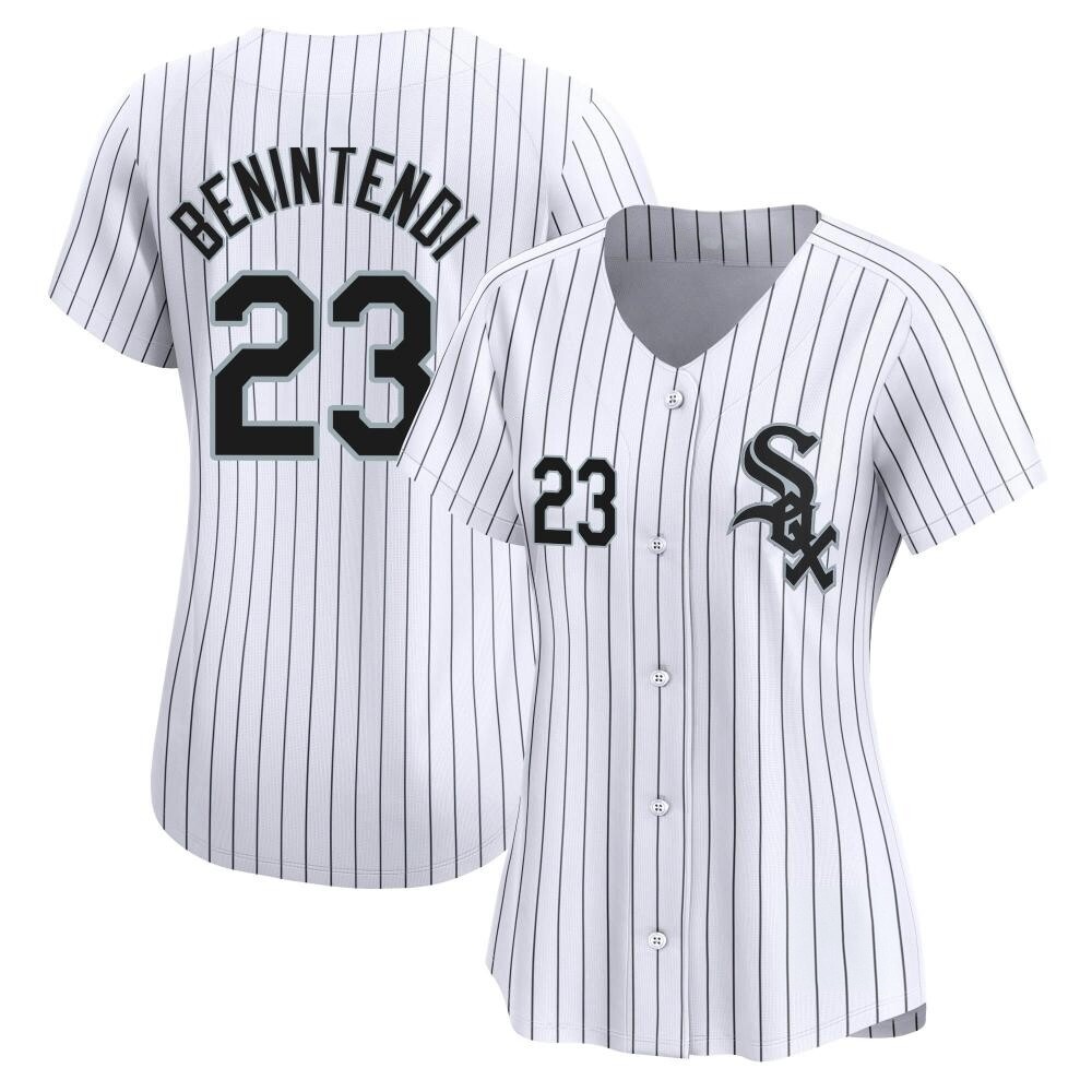 Limited Andrew Benintendi Women's Chicago White Sox White Home Jersey Limited Andrew Benintendi Women's Chicago White Sox White Home Jersey