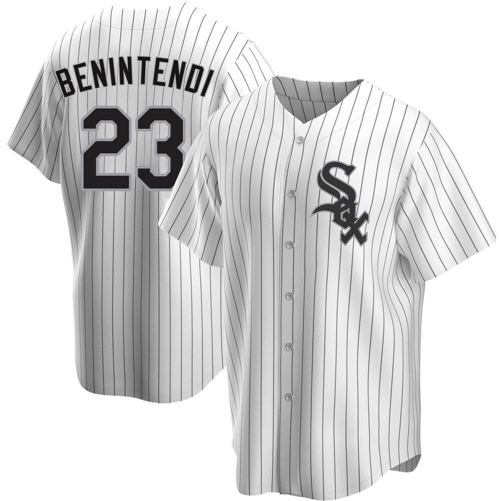 Replica Andrew Benintendi Youth Chicago White Sox White Home Jersey Replica Andrew Benintendi Youth Chicago White Sox White Home Jersey
