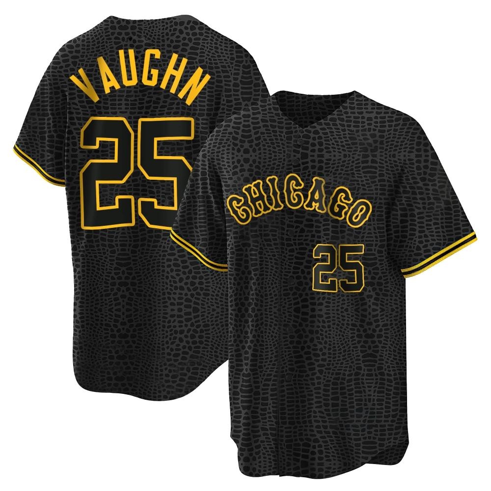 Replica Andrew Vaughn Youth Chicago White Sox Black Snake Skin City Jersey Replica Andrew Vaughn Youth Chicago White Sox Black Snake Skin City Jersey