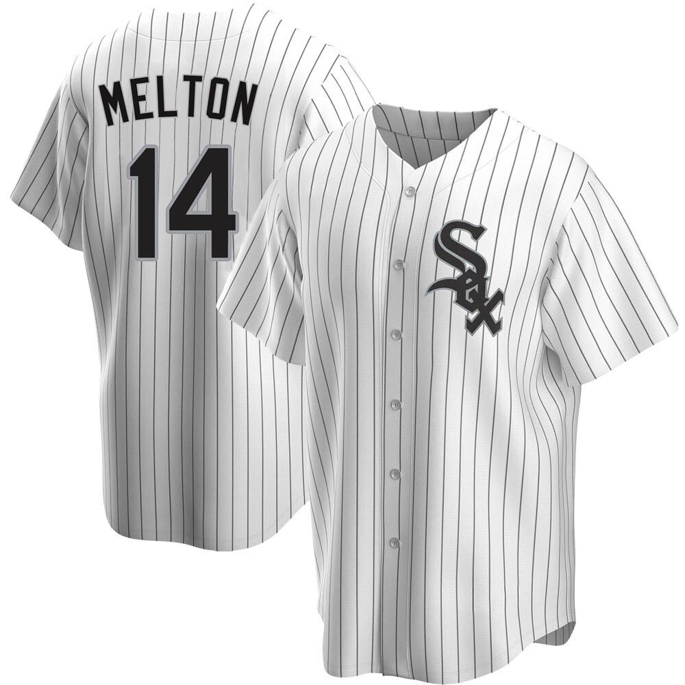 Replica Bill Melton Men's Chicago White Sox White Home Jersey Replica Bill Melton Men's Chicago White Sox White Home Jersey