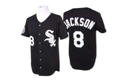 Authentic Bo Jackson Men's Chicago White Sox Black Throwback Jersey Authentic Bo Jackson Men's Chicago White Sox Black Throwback Jersey