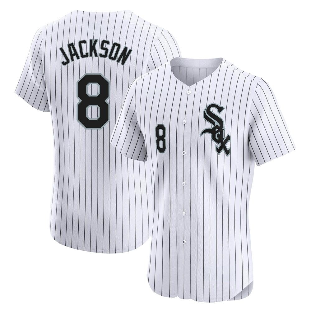Elite Bo Jackson Men's Chicago White Sox White Home Jersey