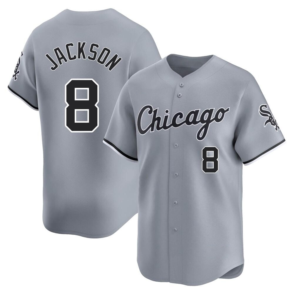 Limited Bo Jackson Youth Chicago White Sox Gray Road Jersey Limited Bo Jackson Youth Chicago White Sox Gray Road Jersey