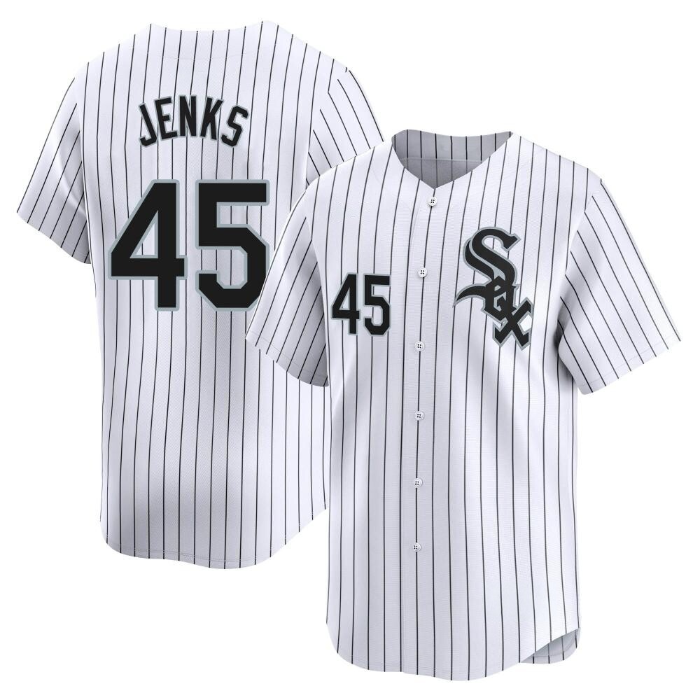 Limited Bobby Jenks Youth Chicago White Sox White Home Jersey Limited Bobby Jenks Youth Chicago White Sox White Home Jersey