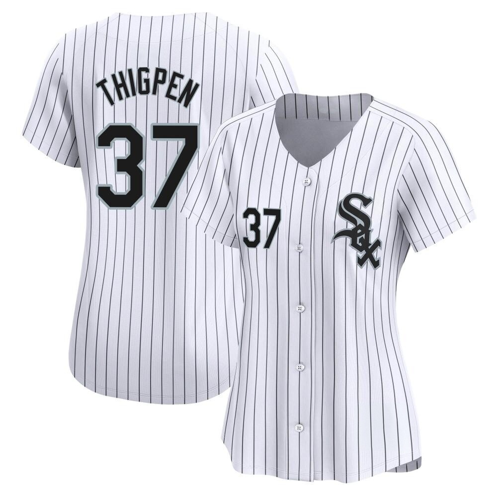 Limited Bobby Thigpen Women's Chicago White Sox White Home Jersey Limited Bobby Thigpen Women's Chicago White Sox White Home Jersey