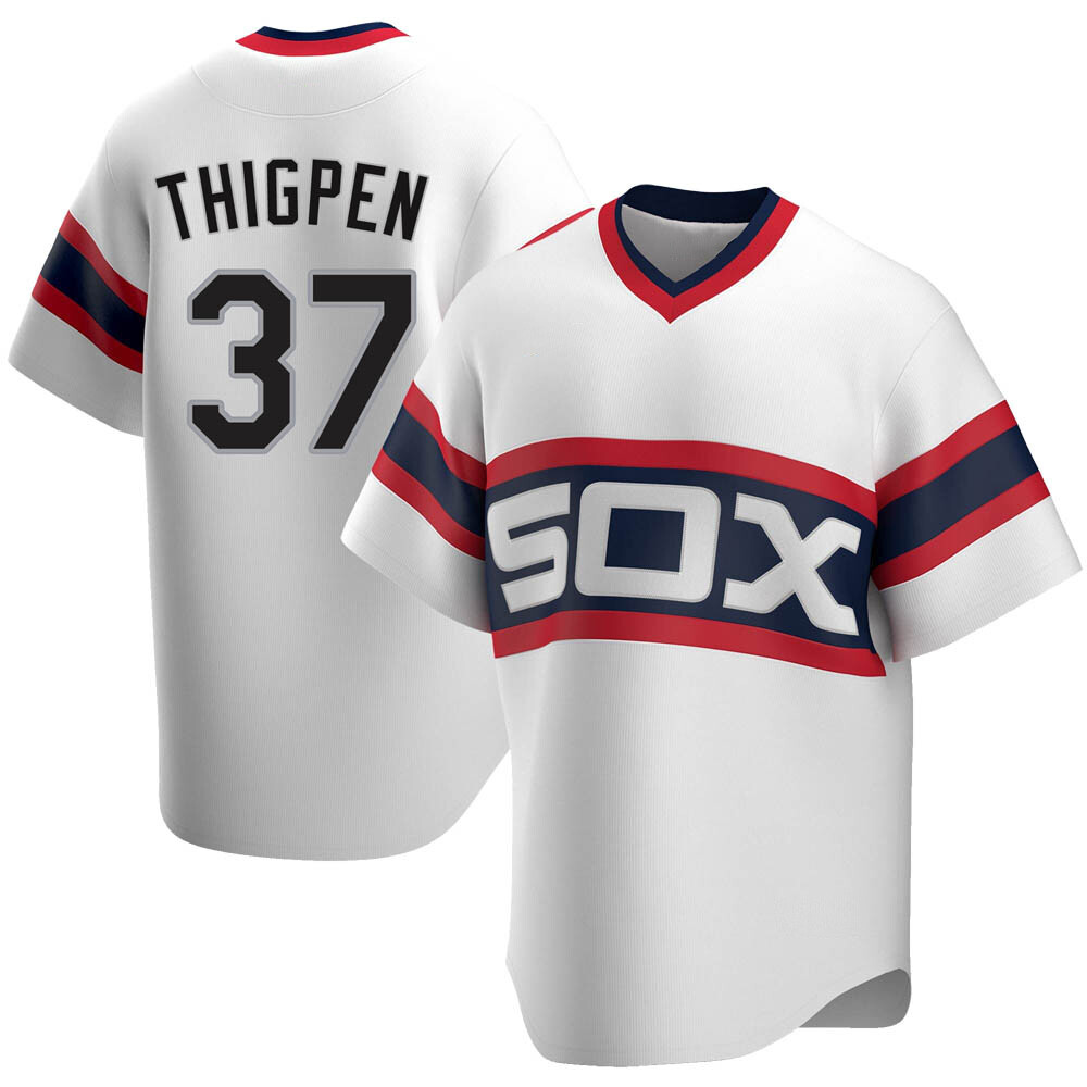 Replica Bobby Thigpen Youth Chicago White Sox White Cooperstown Collection Jersey Replica Bobby Thigpen Youth Chicago White Sox White Cooperstown Collection Jersey