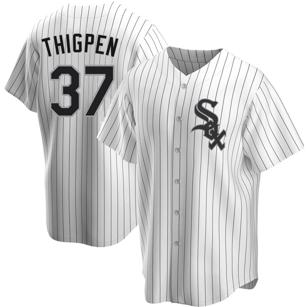 Replica Bobby Thigpen Youth Chicago White Sox White Home Jersey Replica Bobby Thigpen Youth Chicago White Sox White Home Jersey