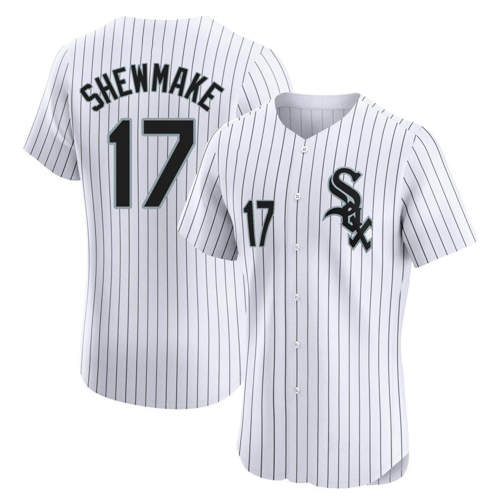 Elite Braden Shewmake Men's Chicago White Sox White Home Jersey Elite Braden Shewmake Men's Chicago White Sox White Home Jersey