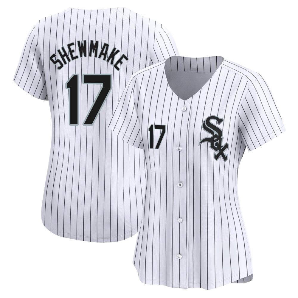 Limited Braden Shewmake Women's Chicago White Sox White Home Jersey Limited Braden Shewmake Women's Chicago White Sox White Home Jersey