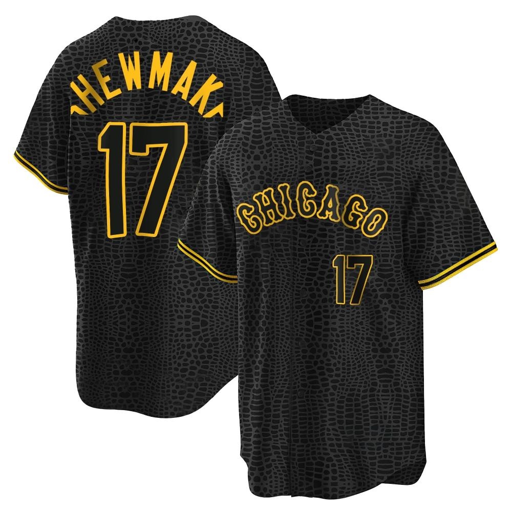 Replica Braden Shewmake Youth Chicago White Sox Black Snake Skin City Jersey Replica Braden Shewmake Youth Chicago White Sox Black Snake Skin City Jersey