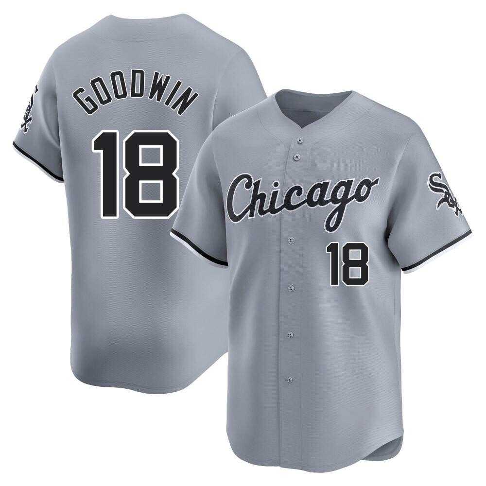 Limited Brian Goodwin Youth Chicago White Sox Gray Road Jersey Limited Brian Goodwin Youth Chicago White Sox Gray Road Jersey