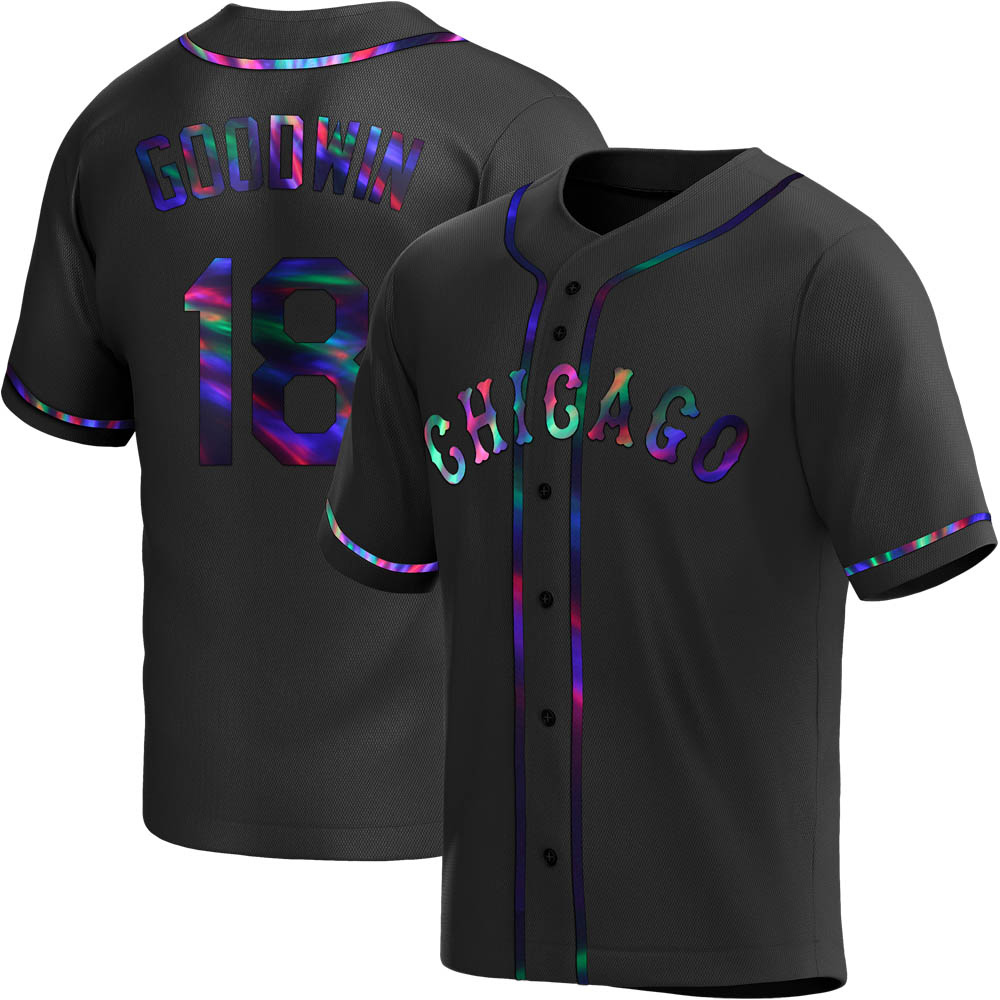 Replica Brian Goodwin Youth Chicago White Sox Black Holographic Alternate Jersey Replica Brian Goodwin Youth Chicago White Sox Black Holographic Alternate Jersey