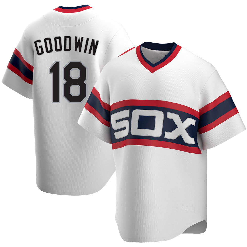 Replica Brian Goodwin Youth Chicago White Sox White Cooperstown Collection Jersey Replica Brian Goodwin Youth Chicago White Sox White Cooperstown Collection Jersey