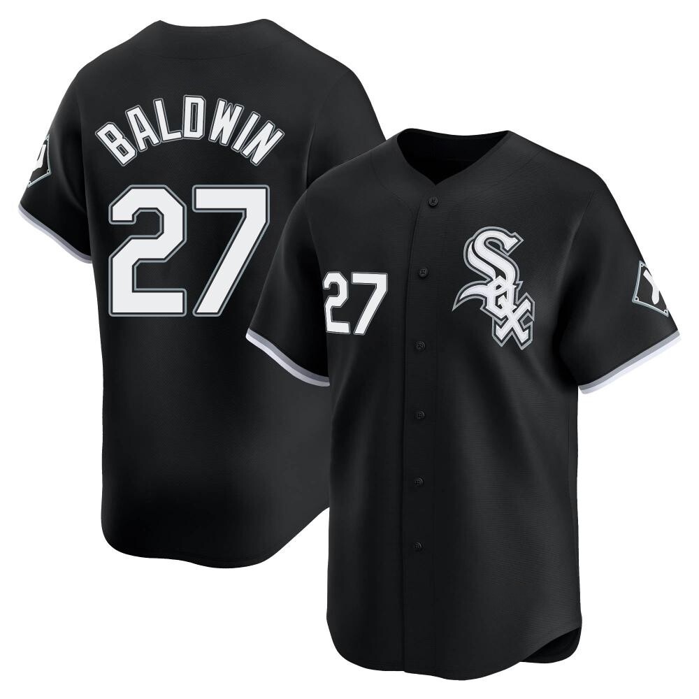 Limited Brooks Baldwin Youth Chicago White Sox Black Alternate Jersey Limited Brooks Baldwin Youth Chicago White Sox Black Alternate Jersey