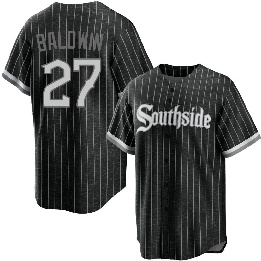 Replica Brooks Baldwin Youth Chicago White Sox Black 2021 City Connect Jersey Replica Brooks Baldwin Youth Chicago White Sox Black 2021 City Connect Jersey