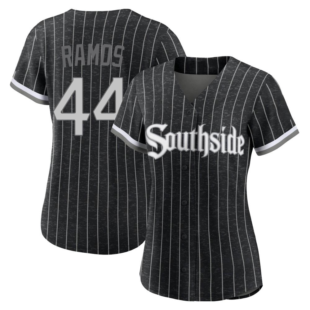 Authentic Bryan Ramos Women's Chicago White Sox Black 2021 City Connect Jersey Authentic Bryan Ramos Women's Chicago White Sox Black 2021 City Connect Jersey