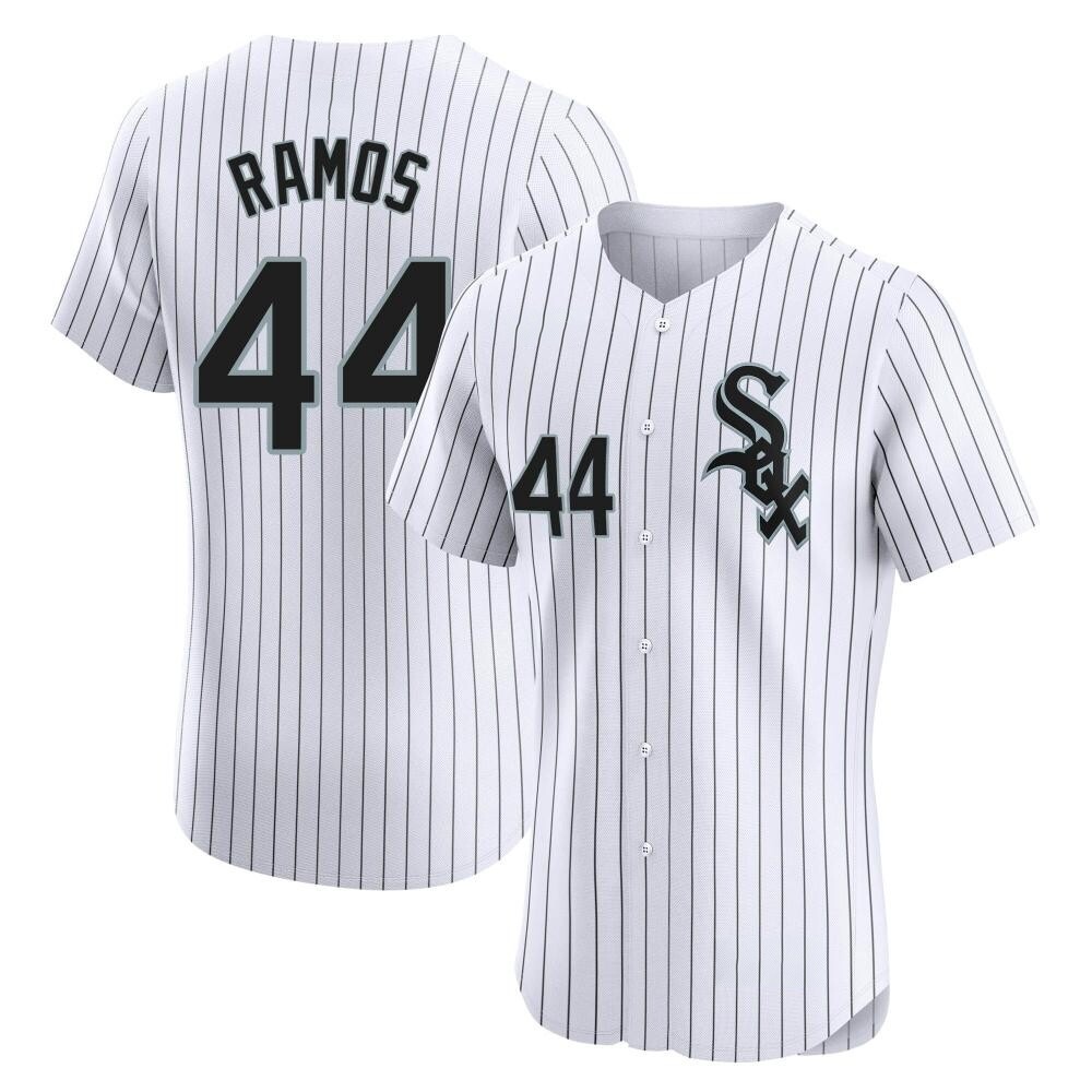 Elite Bryan Ramos Men's Chicago White Sox White Home Jersey Elite Bryan Ramos Men's Chicago White Sox White Home Jersey