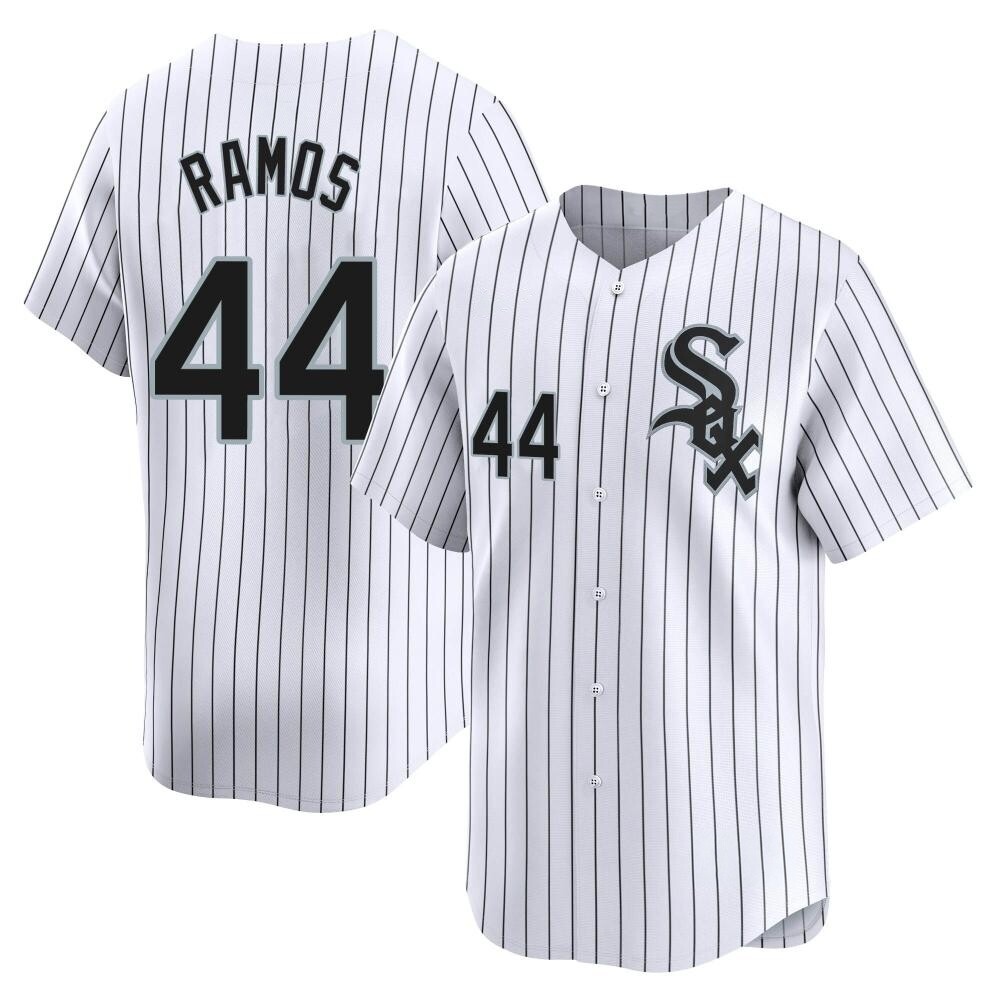 Limited Bryan Ramos Men's Chicago White Sox White Home Jersey Limited Bryan Ramos Men's Chicago White Sox White Home Jersey