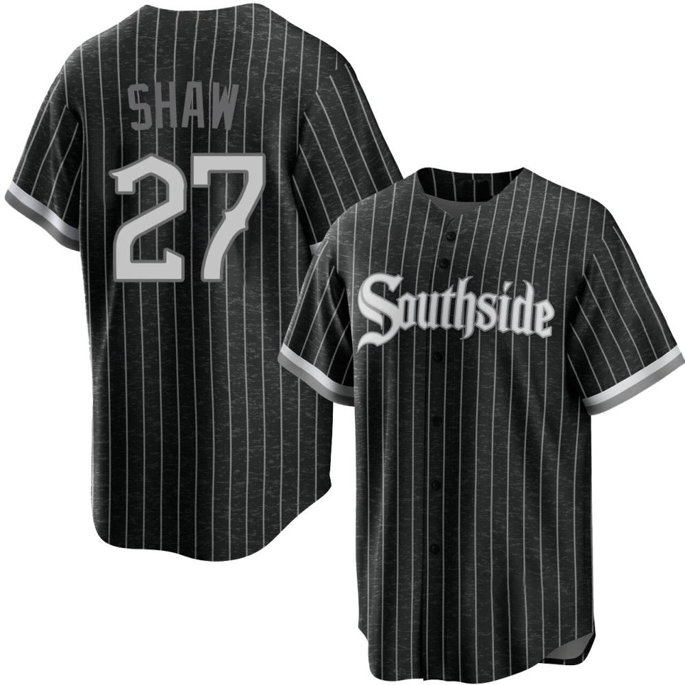 Replica Bryan Shaw Youth Chicago White Sox Black 2021 City Connect Jersey Replica Bryan Shaw Youth Chicago White Sox Black 2021 City Connect Jersey