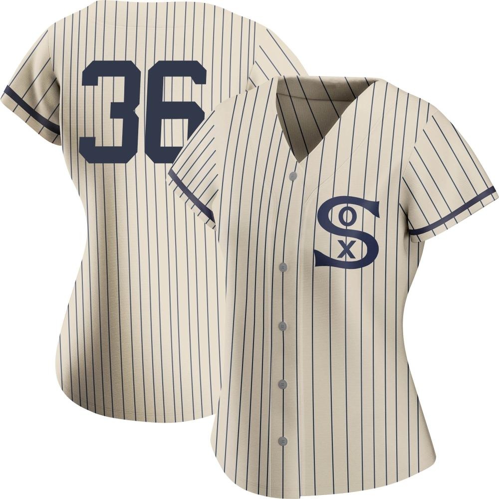 Authentic Carlos Perez Women's Chicago White Sox Cream 2021 Field of Dreams Jersey