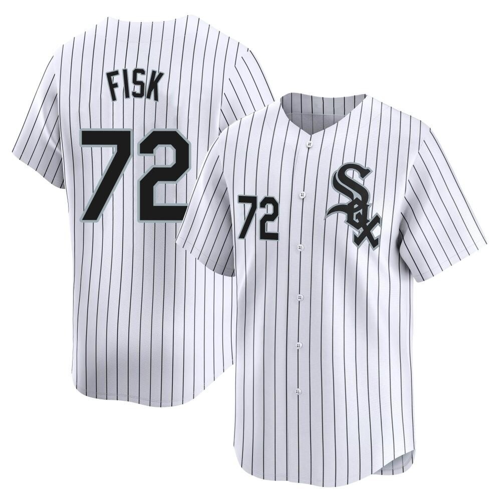 Limited Carlton Fisk Youth Chicago White Sox White Home Jersey Limited Carlton Fisk Youth Chicago White Sox White Home Jersey