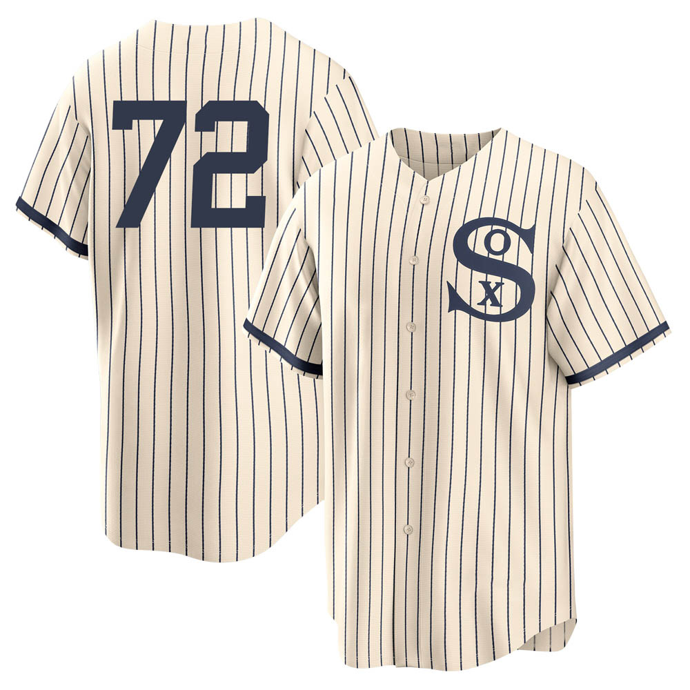 Replica Carlton Fisk Men's Chicago White Sox Cream 2021 Field of Dreams Jersey Replica Carlton Fisk Men's Chicago White Sox Cream 2021 Field of Dreams Jersey