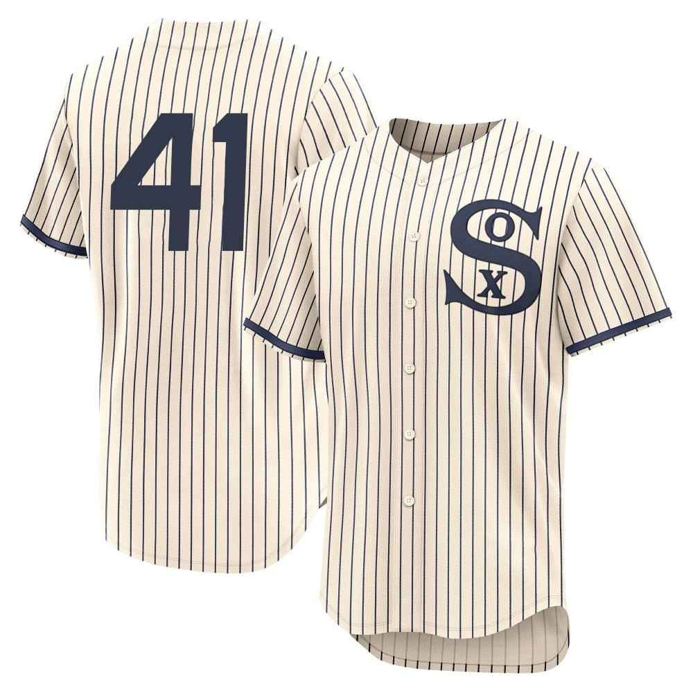 Authentic Chad Kuhl Men's Chicago White Sox Cream 2021 Field of Dreams Jersey