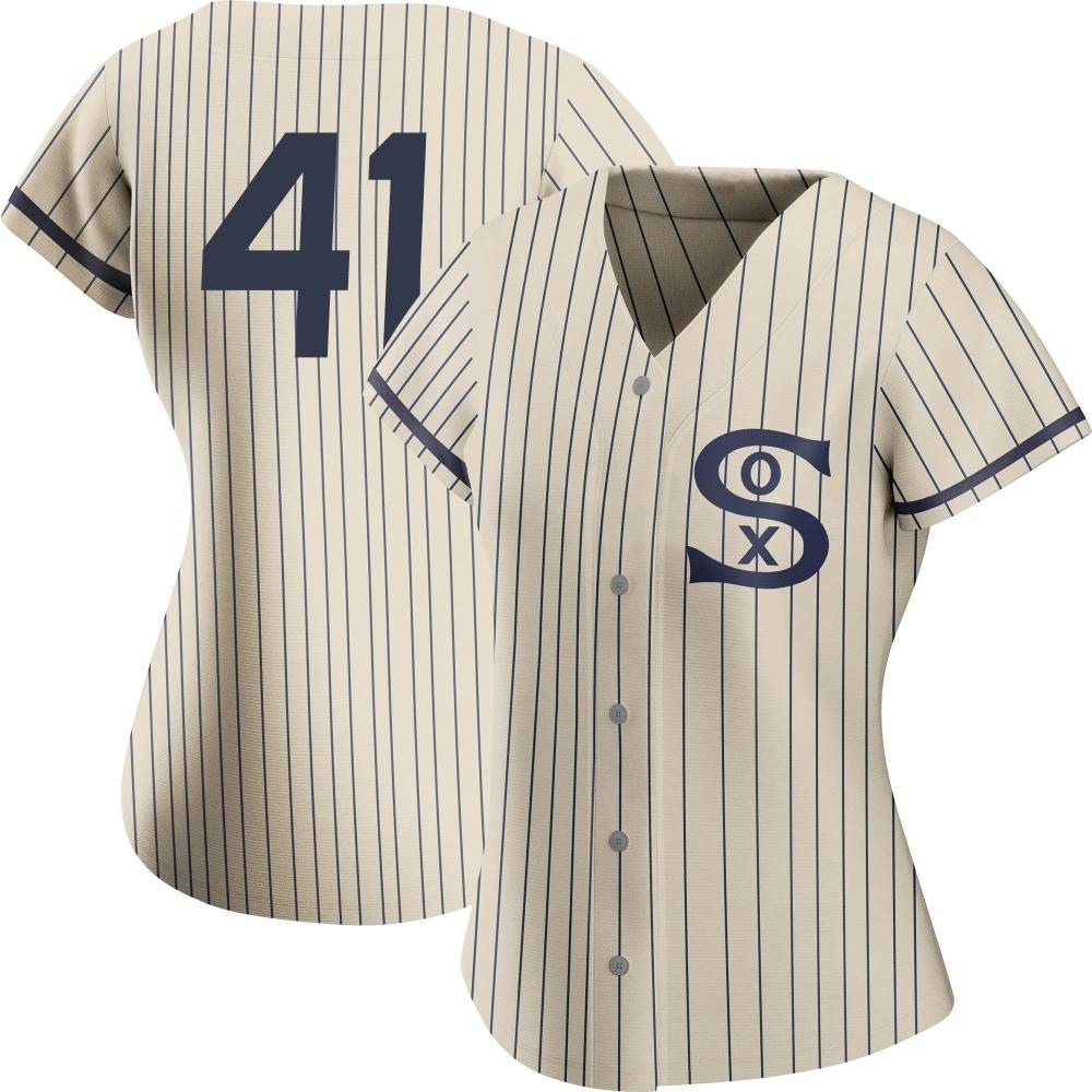 Authentic Chad Kuhl Women's Chicago White Sox Cream 2021 Field of Dreams Jersey