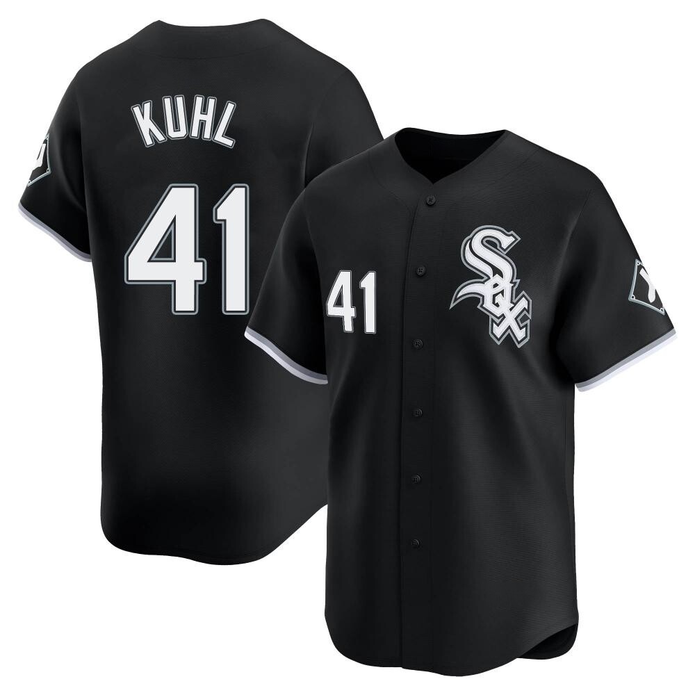 Limited Chad Kuhl Youth Chicago White Sox Black Alternate Jersey Limited Chad Kuhl Youth Chicago White Sox Black Alternate Jersey