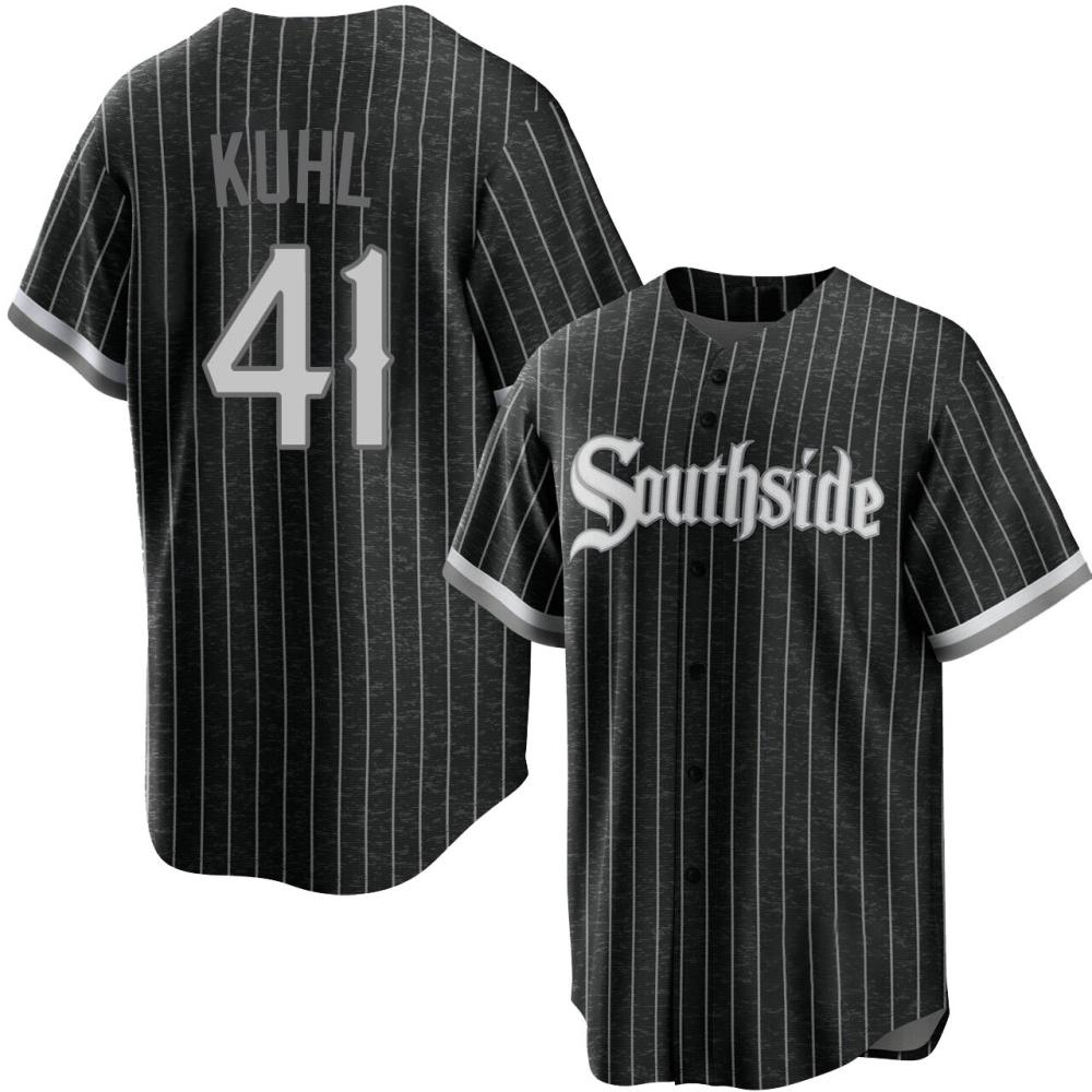 Replica Chad Kuhl Youth Chicago White Sox Black 2021 City Connect Jersey Replica Chad Kuhl Youth Chicago White Sox Black 2021 City Connect Jersey