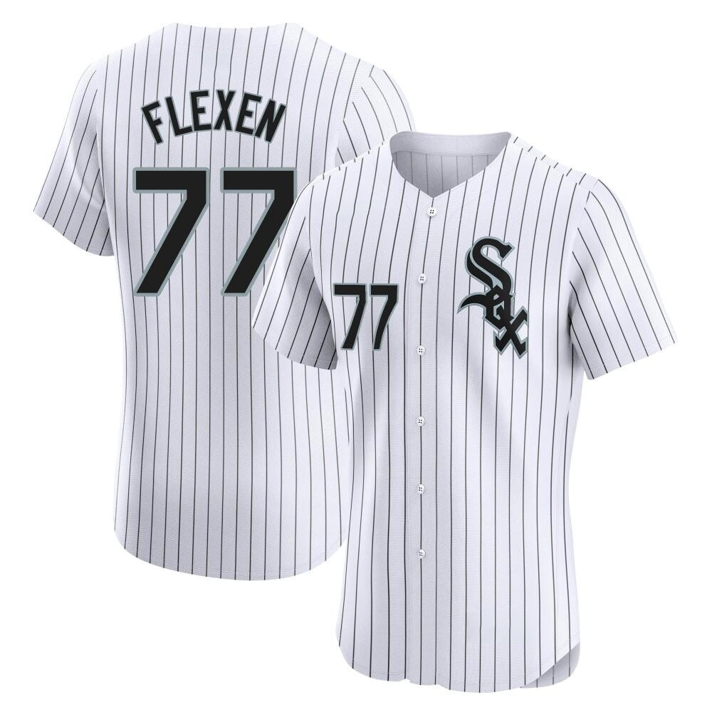 Elite Chris Flexen Men's Chicago White Sox White Home Jersey Elite Chris Flexen Men's Chicago White Sox White Home Jersey