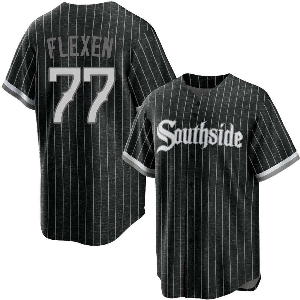 Replica Chris Flexen Youth Chicago White Sox Black 2021 City Connect Jersey Replica Chris Flexen Youth Chicago White Sox Black 2021 City Connect Jersey