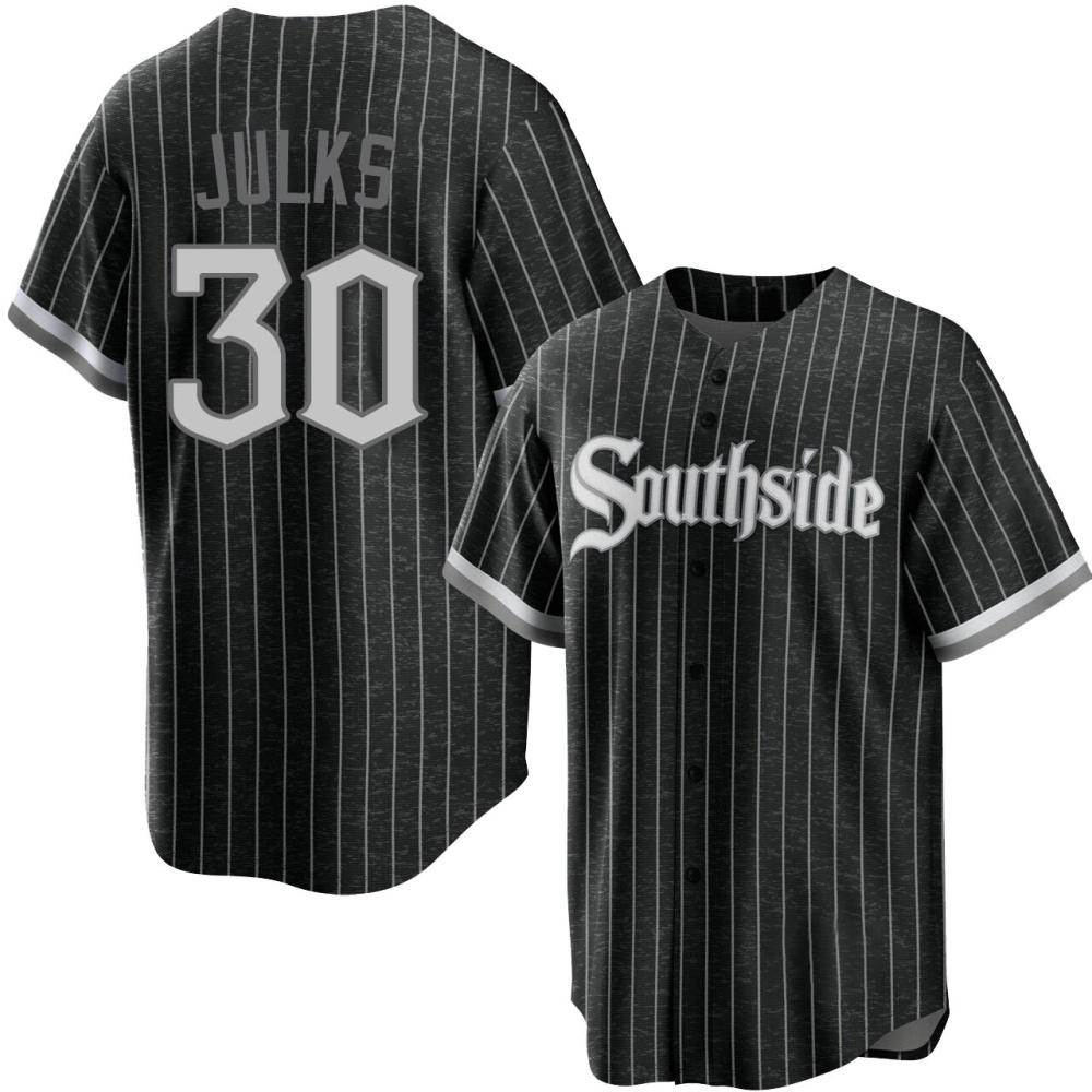 Replica Corey Julks Men's Chicago White Sox Black 2021 City Connect Jersey Replica Corey Julks Men's Chicago White Sox Black 2021 City Connect Jersey