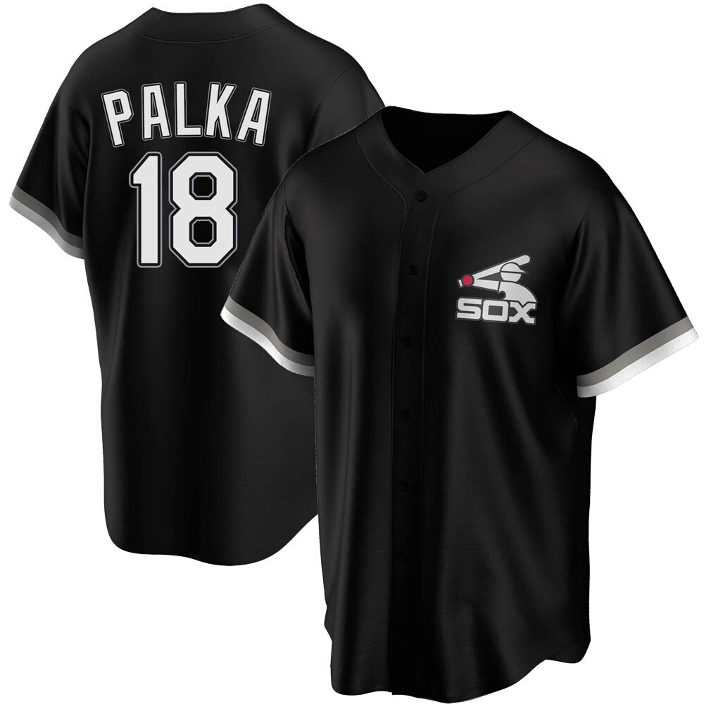 Replica Daniel Palka Youth Chicago White Sox Black Spring Training Jersey Replica Daniel Palka Youth Chicago White Sox Black Spring Training Jersey