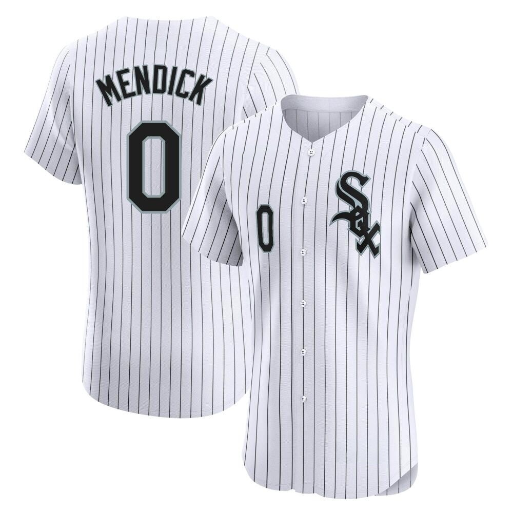 Elite Danny Mendick Men's Chicago White Sox White Home Jersey Elite Danny Mendick Men's Chicago White Sox White Home Jersey