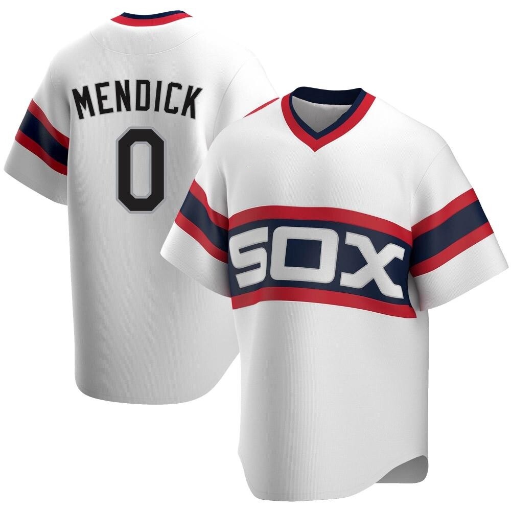 Replica Danny Mendick Youth Chicago White Sox White Cooperstown Collection Jersey Replica Danny Mendick Youth Chicago White Sox White Cooperstown Collection Jersey