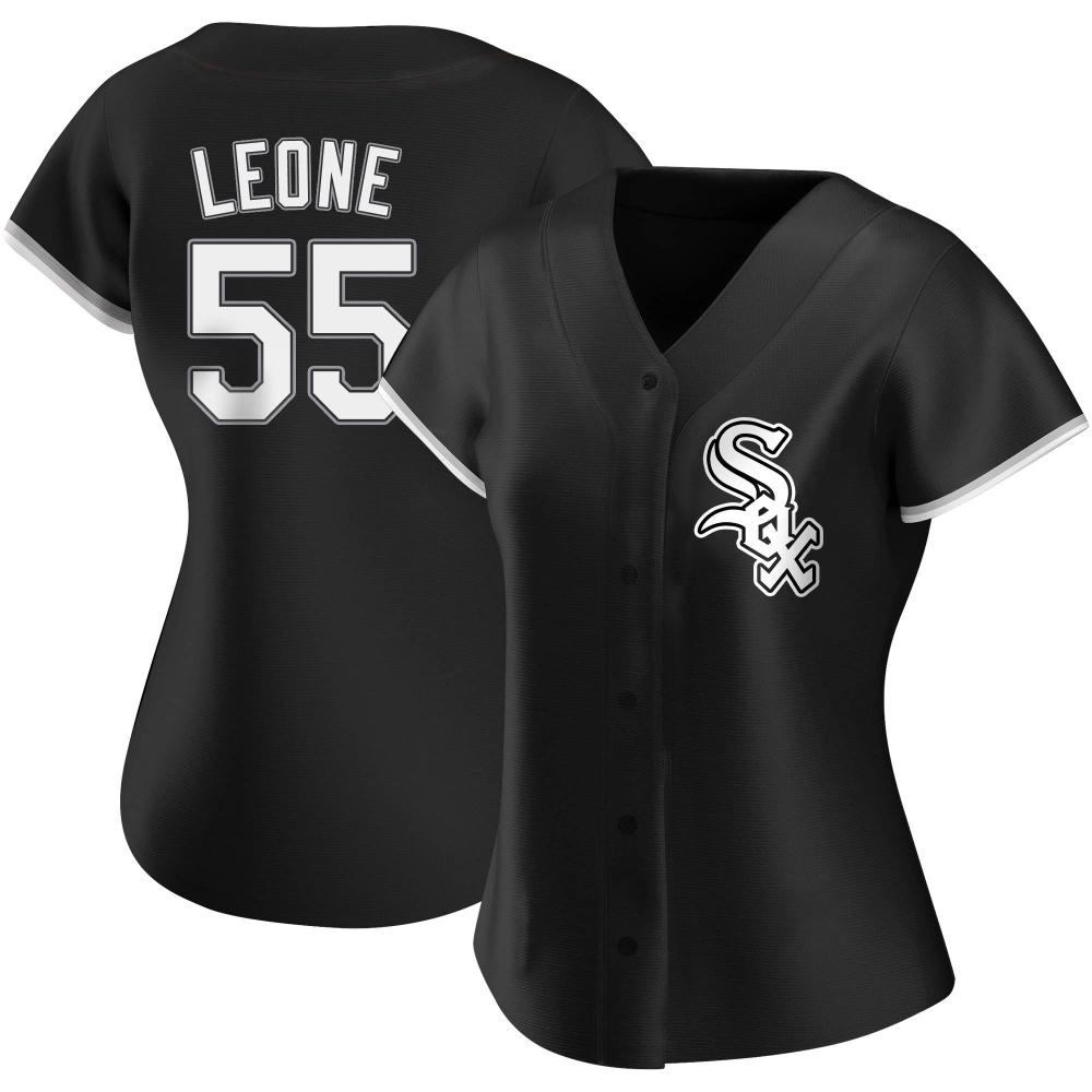 Replica Dominic Leone Women's Chicago White Sox Black Alternate Jersey Replica Dominic Leone Women's Chicago White Sox Black Alternate Jersey