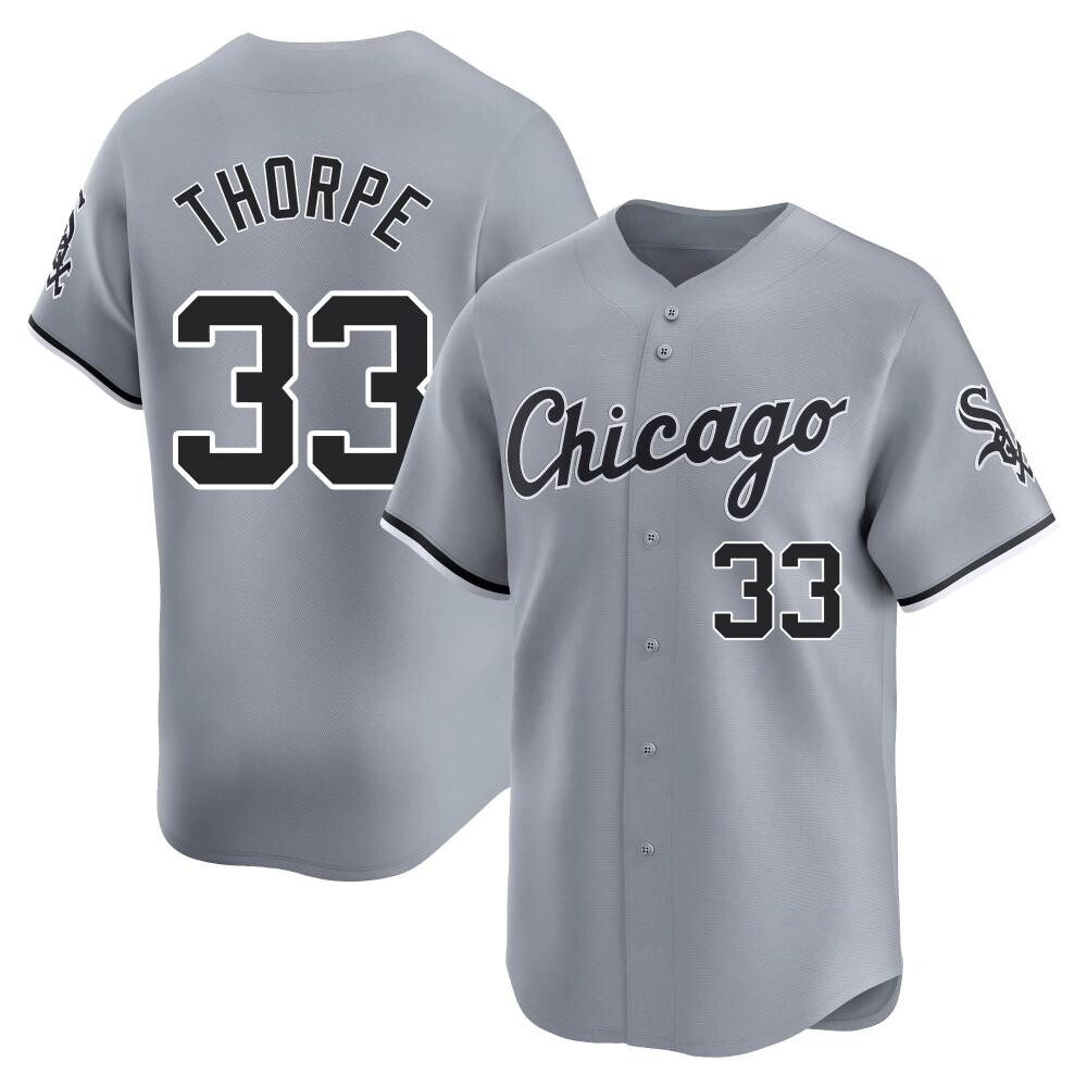 Limited Drew Thorpe Youth Chicago White Sox Gray Road Jersey Limited Drew Thorpe Youth Chicago White Sox Gray Road Jersey