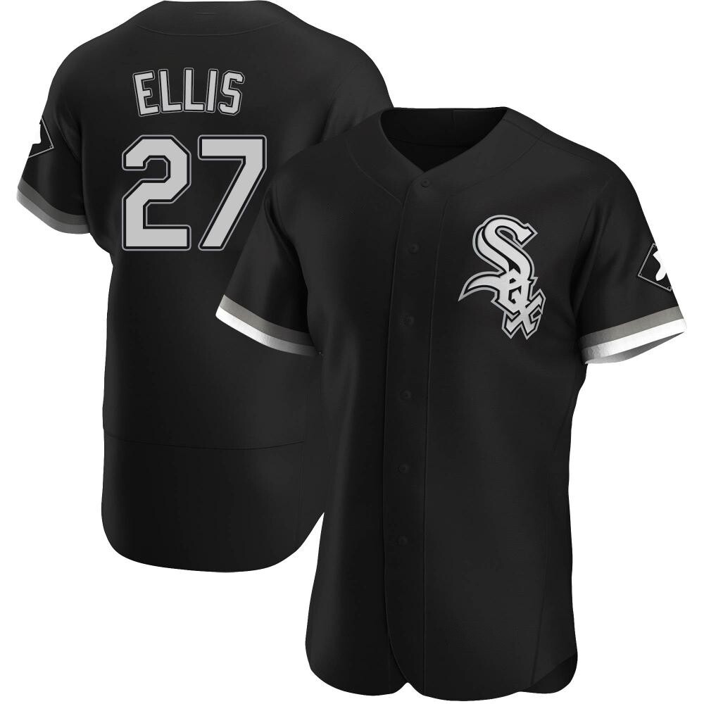 Authentic Duke Ellis Men's Chicago White Sox Black Alternate Jersey Authentic Duke Ellis Men's Chicago White Sox Black Alternate Jersey
